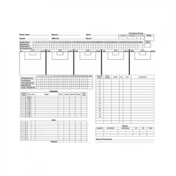 Big Red Soccer Scorebook Equipment