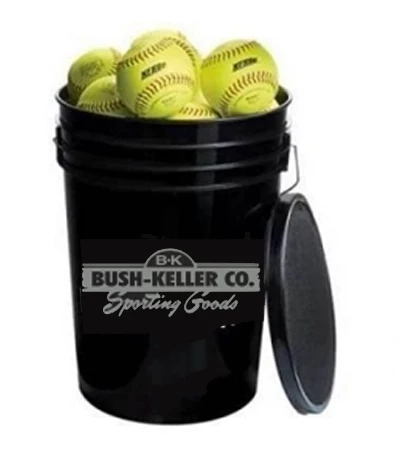 Bush-Keller Sporting Goods Bush Keller 2 Dozen Softball Bucket Deal Equipment