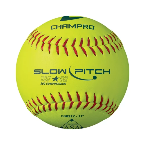 Champro ASA/USA Softball 11" Slow Pitch (Dozen)